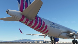 A32NX Sky Express ( upcoming livery for A320 Neo) (4K)[SX-IOG] thumbnail 5