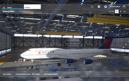 Boeing 747-8 Delta Airlines