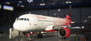 A320 - ROSSIYA / Россия  4k Livery [VERSION 1.10.7.0] thumbnail 2
