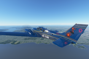 Beechcraft Baron G58 Blue Fusion thumbnail 5