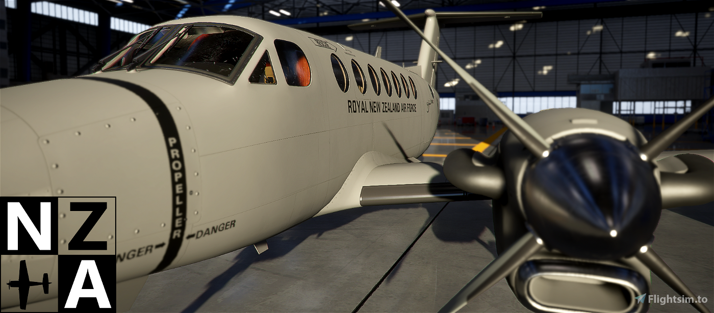 Royal New Zealand Air Force King Air 350 Microsoft Flight Simulator