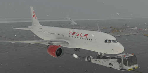 Tesla A320neo Livery 
