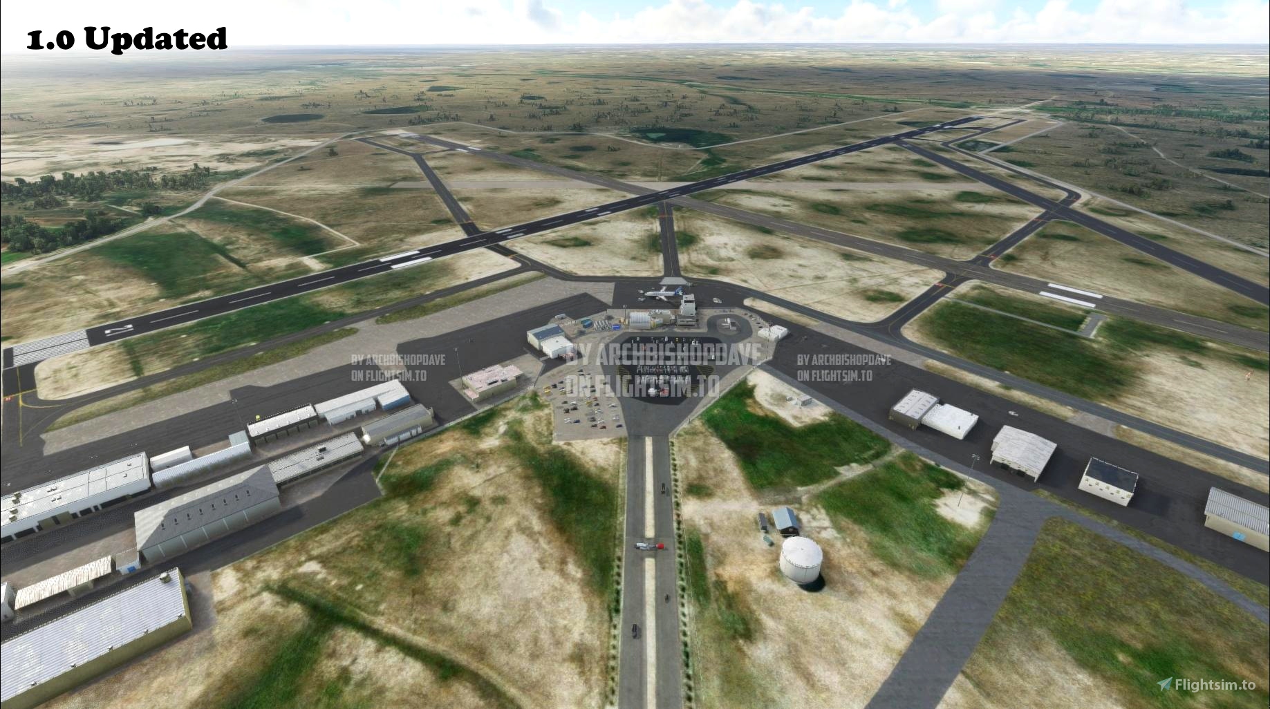 Khob Lea County Regional Airport Microsoft Flight Simulator