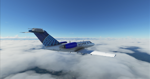 United Express Blue CJ4 thumbnail 7