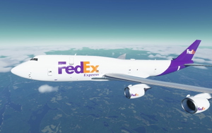 Boeing 747-8F FedEx cargo livery thumbnail 2