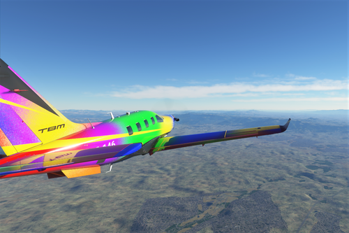 Daher TBM 930 "Harlequin" 