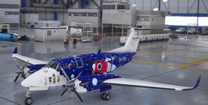 Starship Hospital KingAir 350 ZK-SSH thumbnail 2