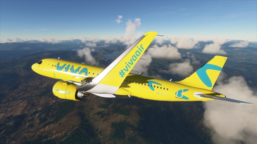 Viva Air Colombia - New 'Boomerang' Livery - 8K