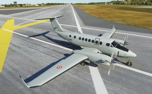 KingAir350 CAE Aviation/French Air Force F-GYEE
