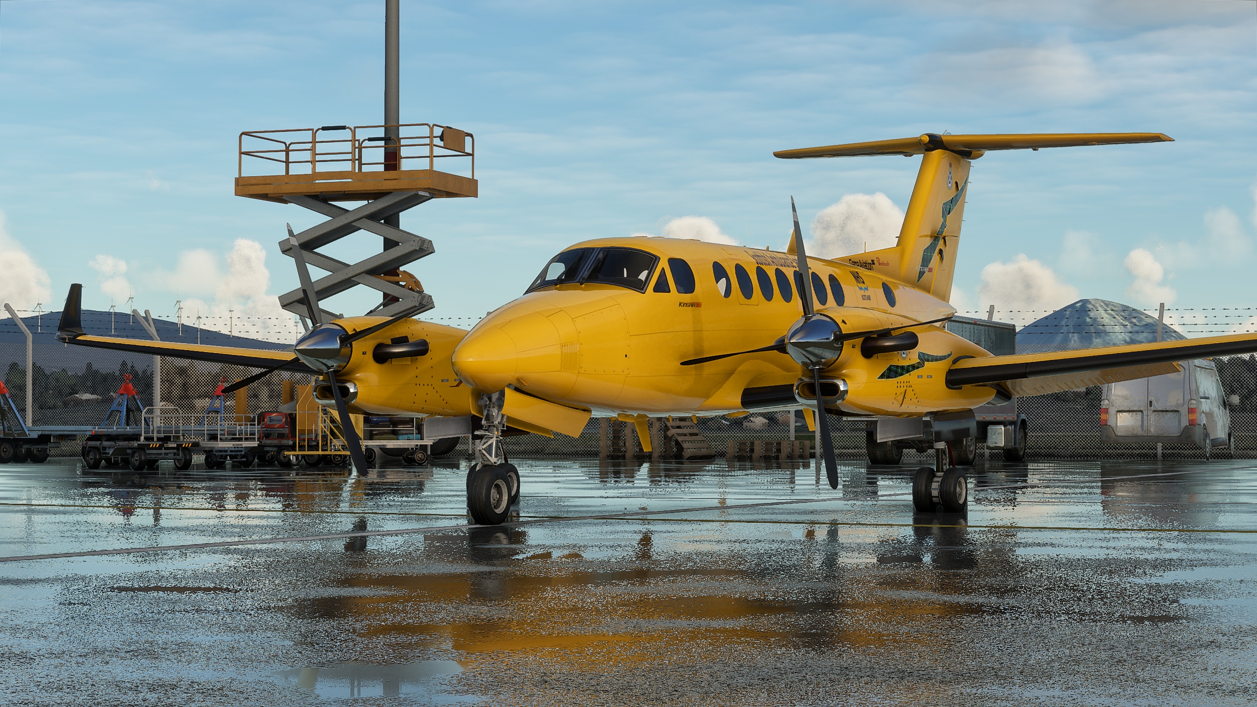 Scottish Ambulance Service Beechcraft King Air350 - Image 1