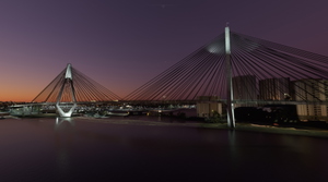 Anzac Bridge Sydney - High Quality thumbnail 2