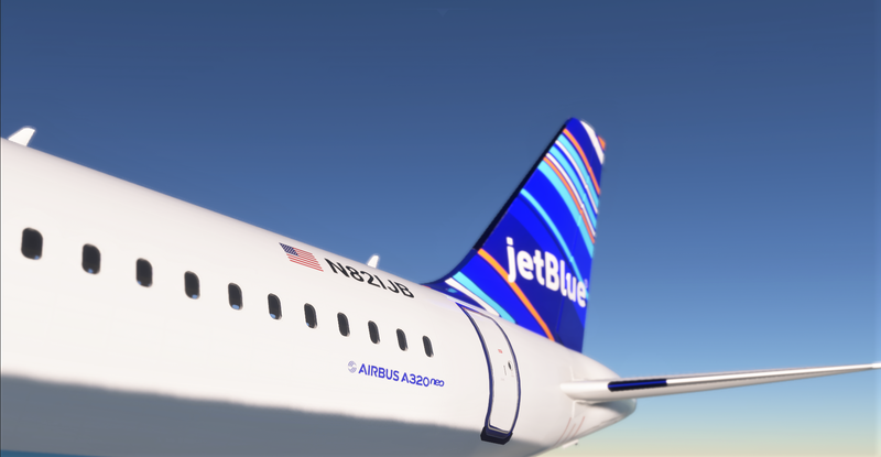 8K textures JetBlue