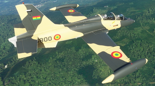 Aermacchi MB-339 Ghana Air Force G-800