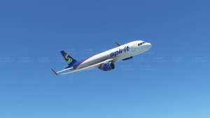 A32NX Spirit Airlines (Old Livery)[4K](Update 5) thumbnail 8