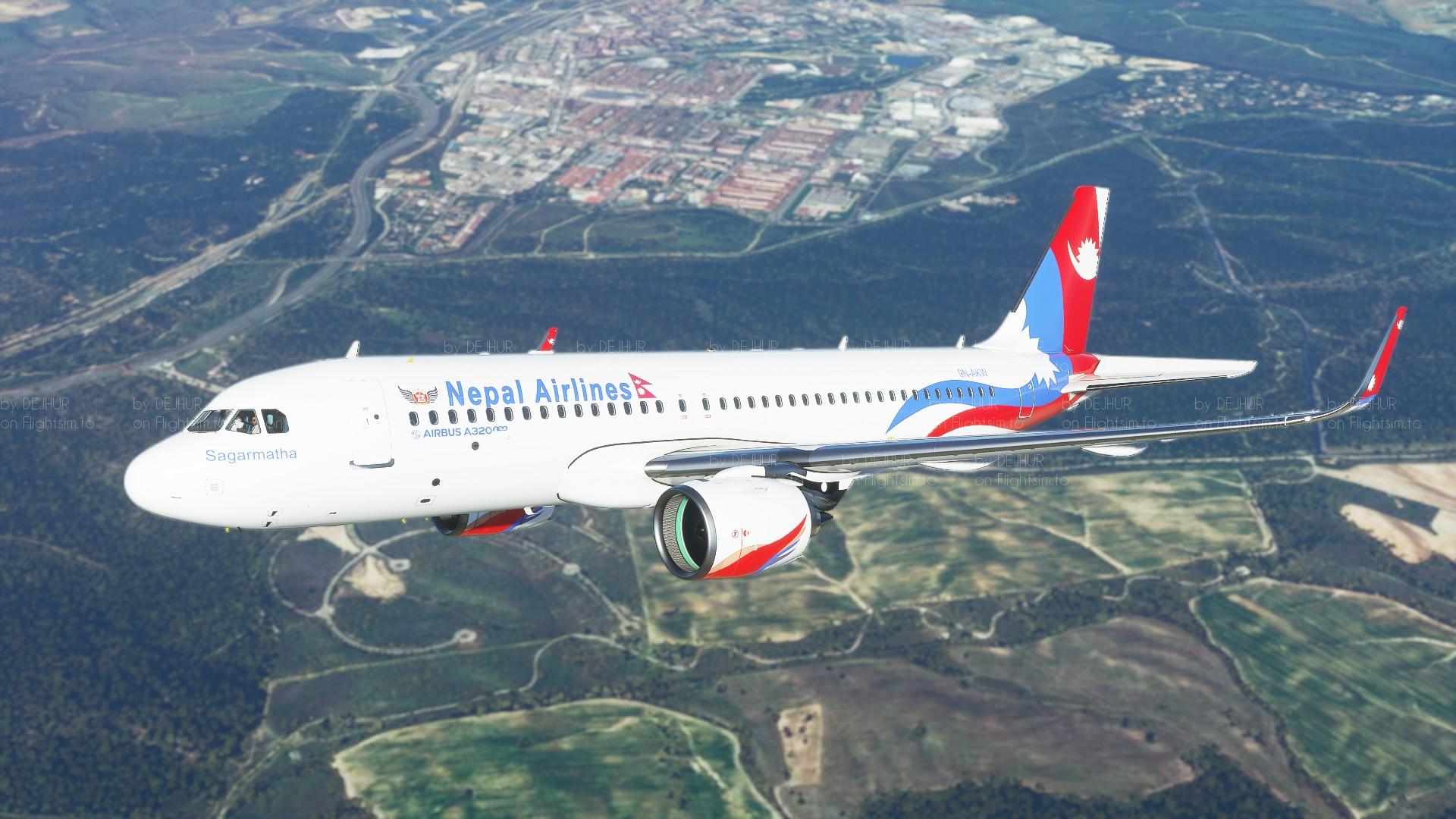 A32NX Nepal Airlines(4K)[9N-AKW] - Image 1