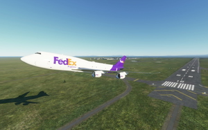 Boeing 747-8F FedEx cargo livery thumbnail 3