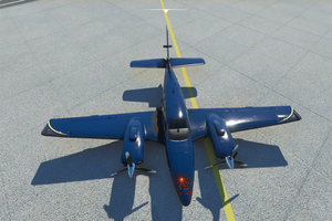 Beechcraft Baron G58 Blue Fusion thumbnail 3