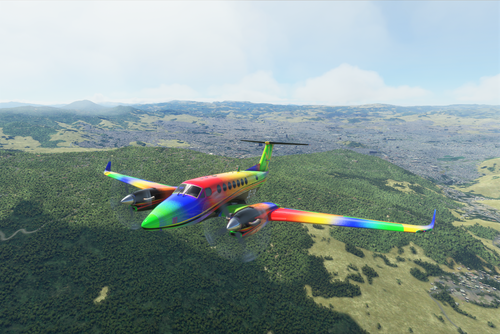 Beechcraft King Air 350i "Harlequin" 