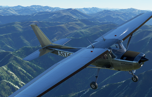 C152 Shiny bare metal livery thumbnail 3