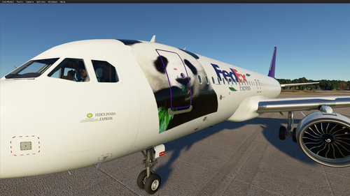 FEDEX A320 Livery