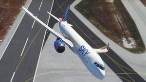A32NX Sky Express ( upcoming livery for A320 Neo) (4K)[SX-IOG] thumbnail 8