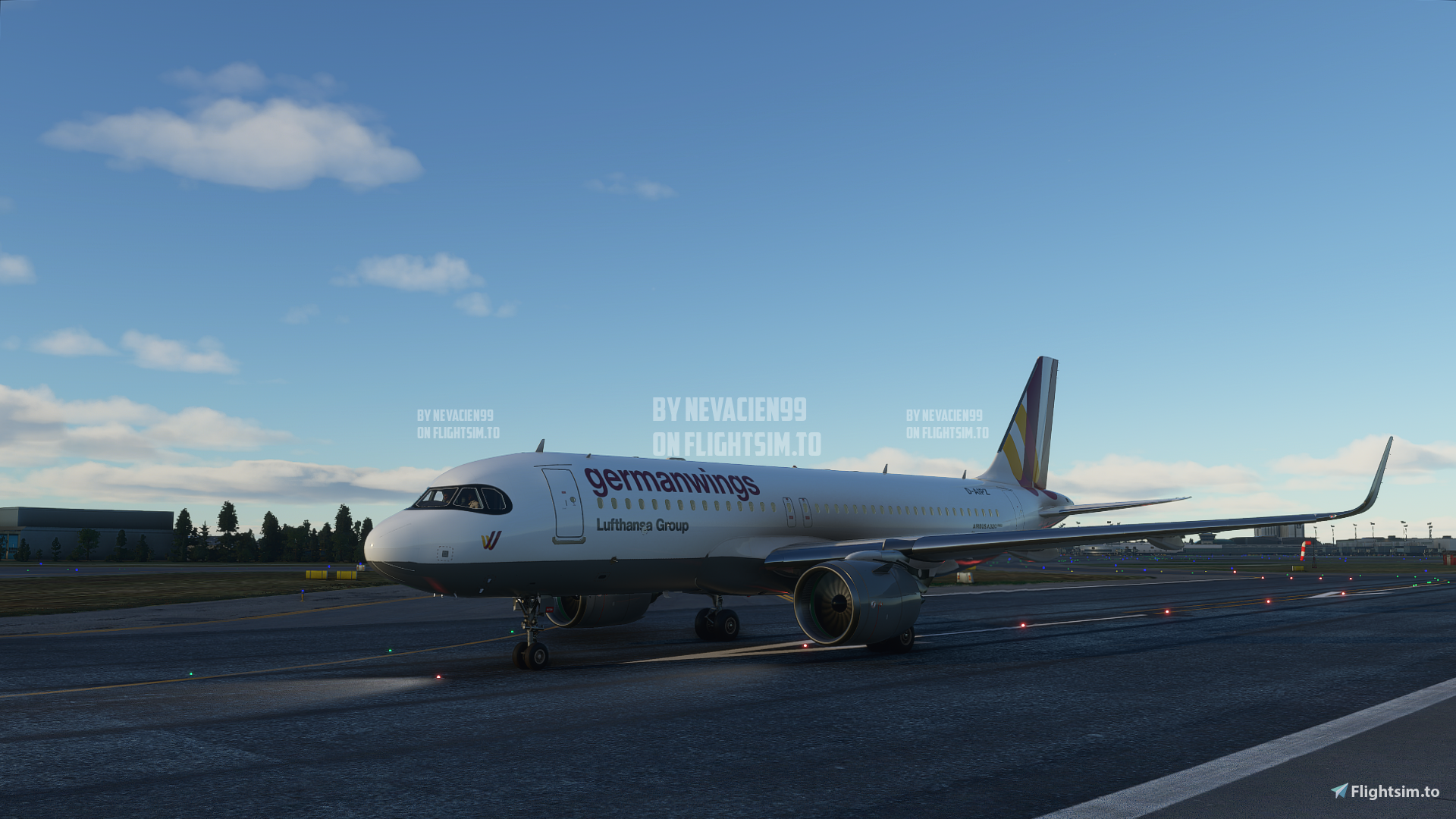 A320 Neo - Germanwings (racoon eye) - Image 1