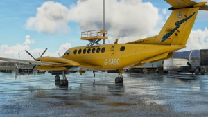 Scottish Ambulance Service Beechcraft King Air350 thumbnail 4