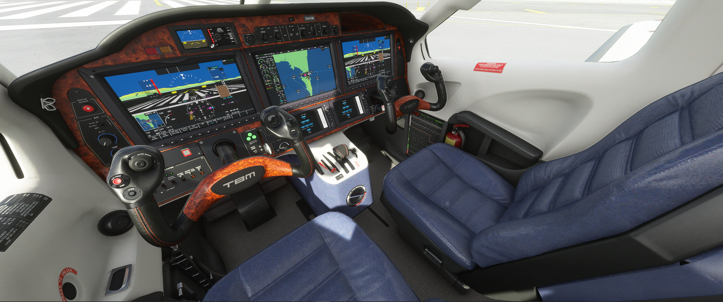 TBM 930, panel and interior, update thumbnail 1