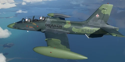 Aermacchi MB-339 Draken International N348EM