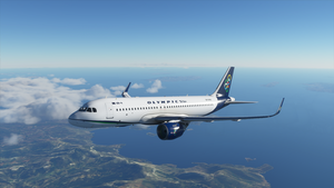 [A32NX] Olympic Air A320 Neo Livery thumbnail 3