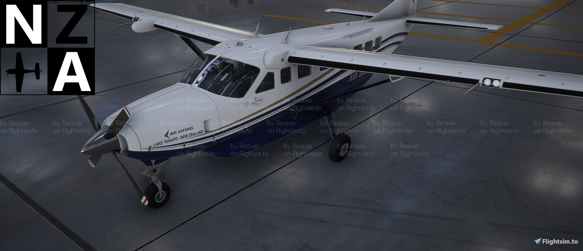 New Zealand Air Safaris Caravan 208 - Image 1