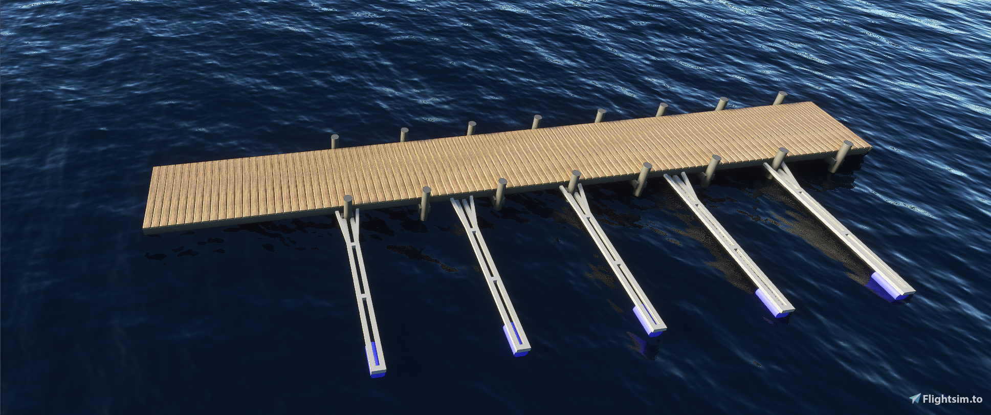 Pier Models - Blender/MSFS - Image 1