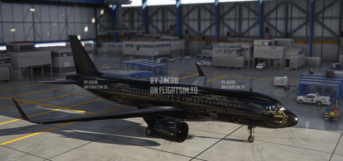 Sci-Fi A320 Neo Drag And Drop Edition (4K Livery)