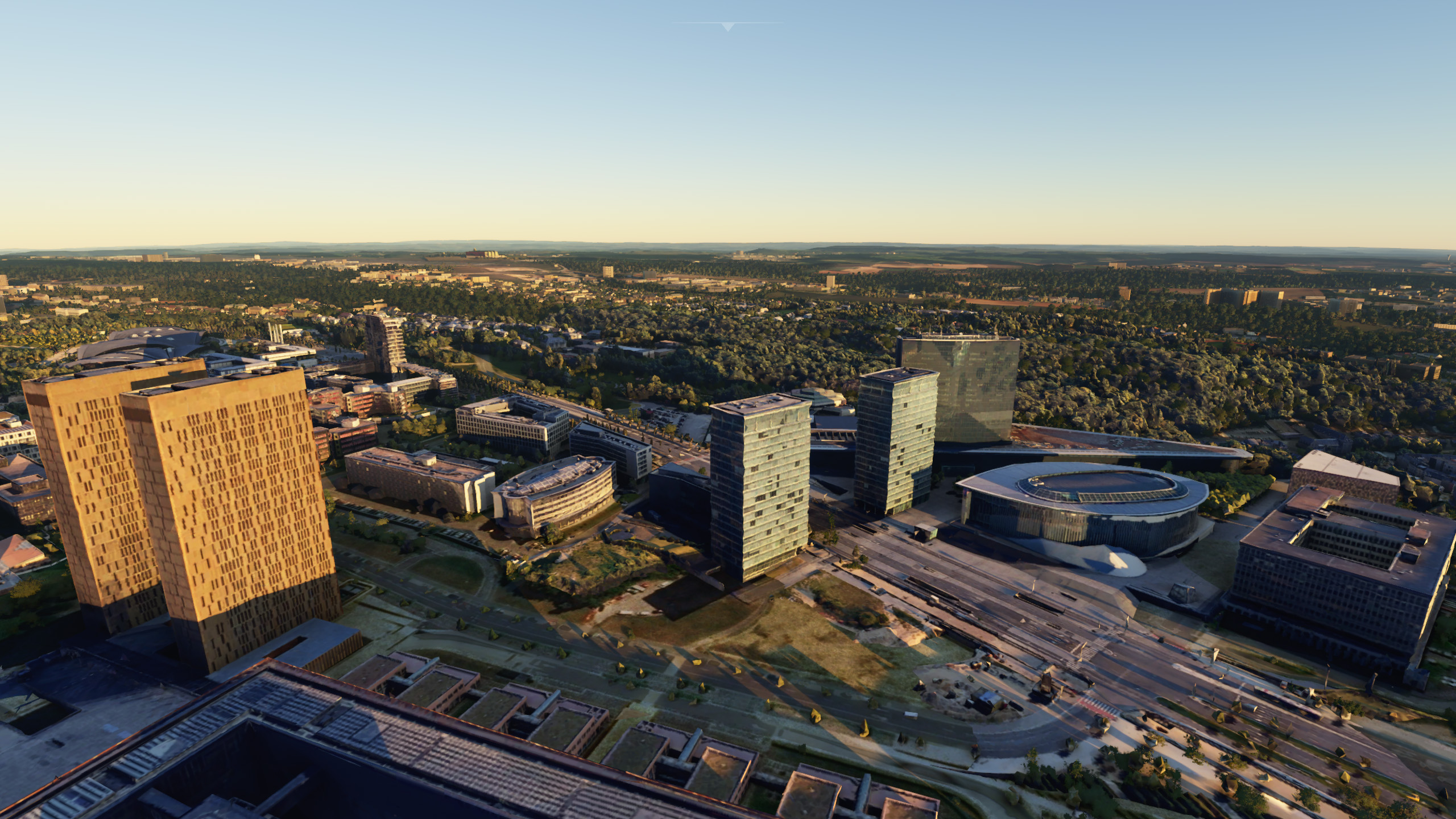 Luxembourg VFR, Kirchberg and Quartier Gare - Image 1