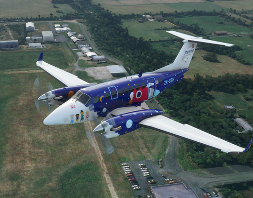 Starship Hospital KingAir 350 ZK-SSH