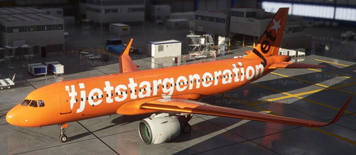 A320 JetStar Jaffa Jet (4K Livery)