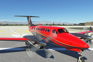 Beechcraft King Air X series (9 colours)  thumbnail 13