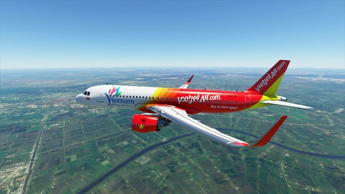 A32NX VietJet Air[4K](Update 5 fix)