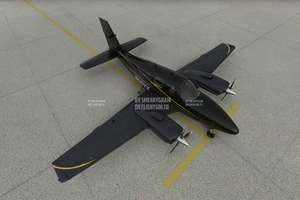 Beechcraft Baron G58 X series (9 colours) thumbnail 5