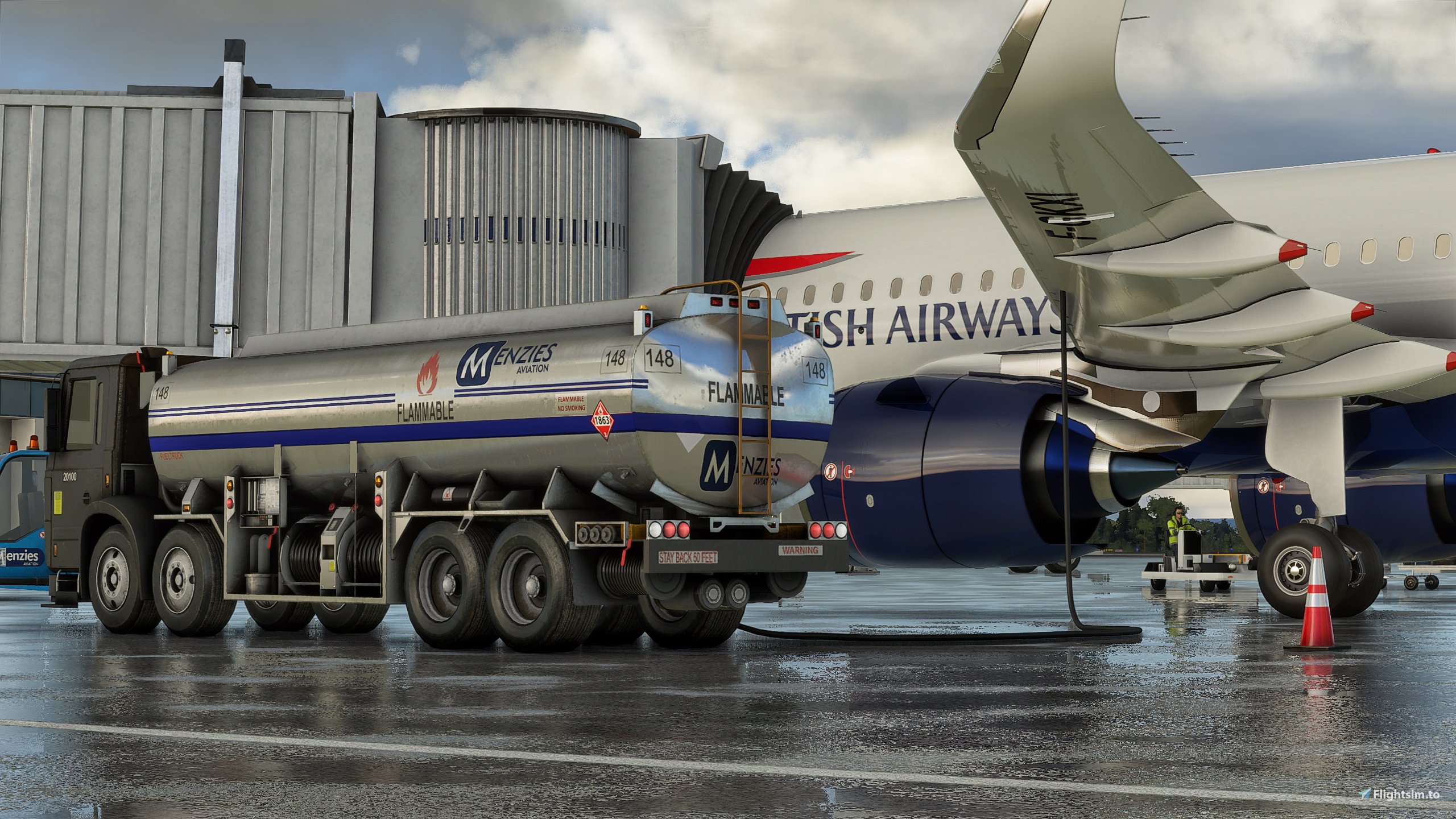 Menzies Aviation Ground Service Textures - Image 1