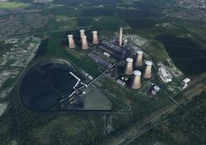 Fiddlers Ferry Power Station, Warrington, UK thumbnail 1