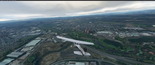 Linwood Approach Scenery