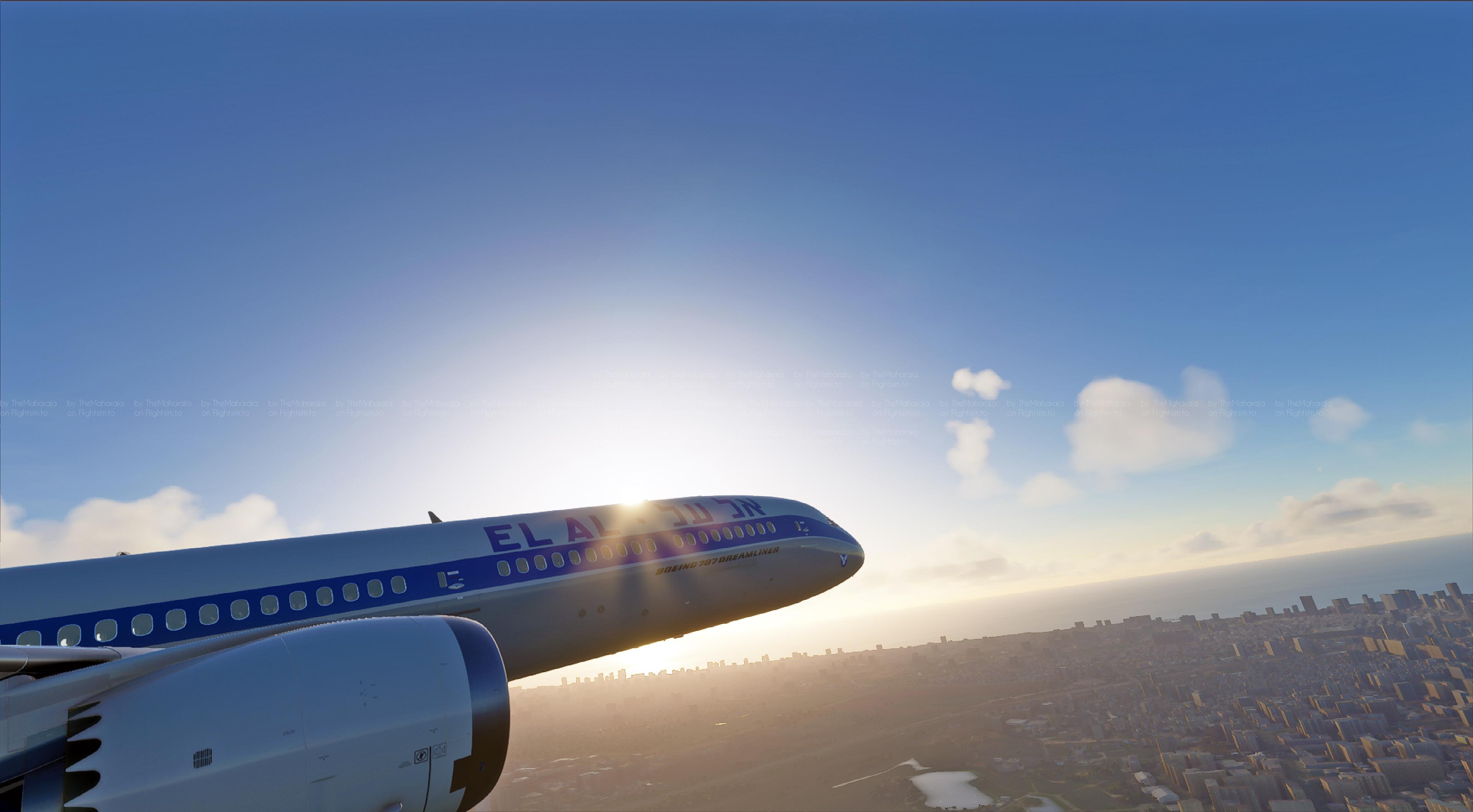 [8K] El Al Israel Airlines (70th Anniversary) B787-10 - Image 1