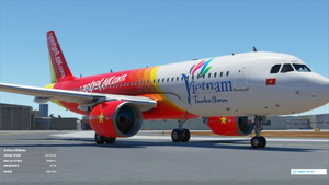 A32NX VietJet Air[4K](Update 5 fix) thumbnail 3