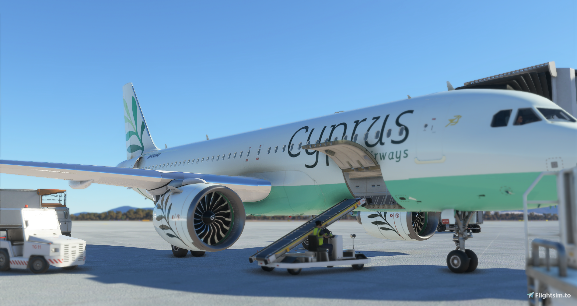 A320 Neo Cyprus Airways 4k - Image 1