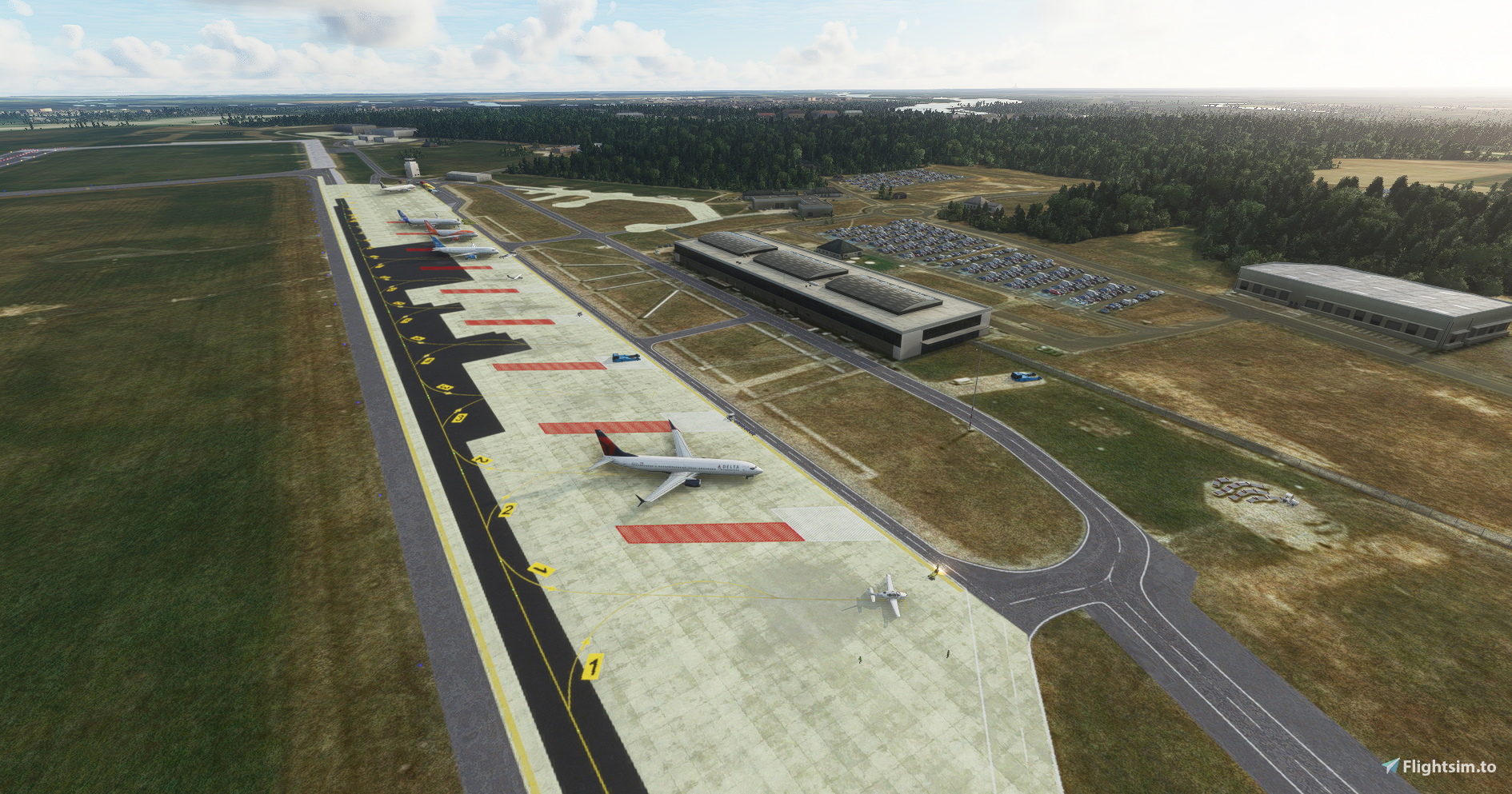 Warsaw Modlin airport EPMO for FS2020 - Image 1