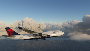 Boeing 747-400 Delta Airlines thumbnail 8