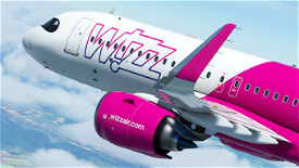 [A32NX] A320neo Wizz air (HA-LJA) 8k (v2.2) Microsoft Flight Simulator