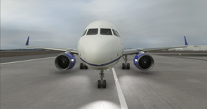 8K United Airlines Blue Livery A320neo thumbnail 10