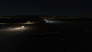 Princess Juliana International Airport lights thumbnail 4